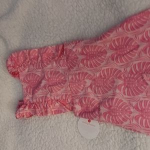 Smiling Button pink pants